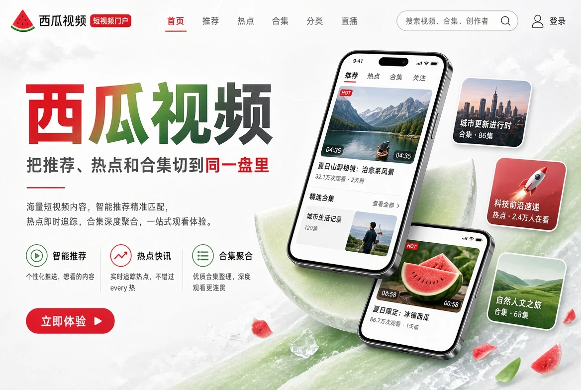 西瓜视频今日精选封面